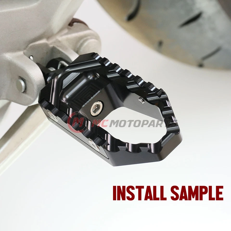 CNC TOUR Front Foot Pegs Black For Multistrada 950 / S 17 18 19 20 - Изображение 4 из 4