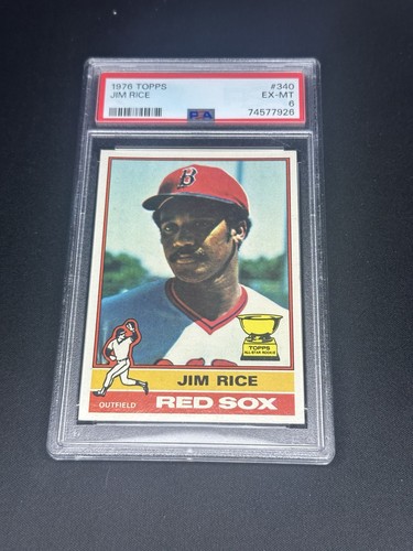 1976 Topps Jim Rice #340 card