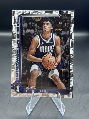 2025-26 Topps #174 Max Christie Season Tip Off Dallas Mavericks
