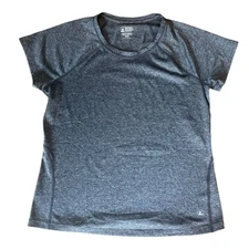 EMS TECH WICK Short Sleeve Shirt Running Hiking Active Top Womens Size Medium