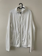 Lululemon White Define Nylon Active Jacket Size 10