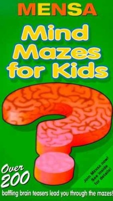 Mensa: Mind Mazes For Kids - Paperback, by Allen Robert - Acceptable
