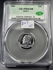 1964 PR PF 69 Cameo Blunt 9 Roosevelt Proof Dime CAC off quality Free shipping