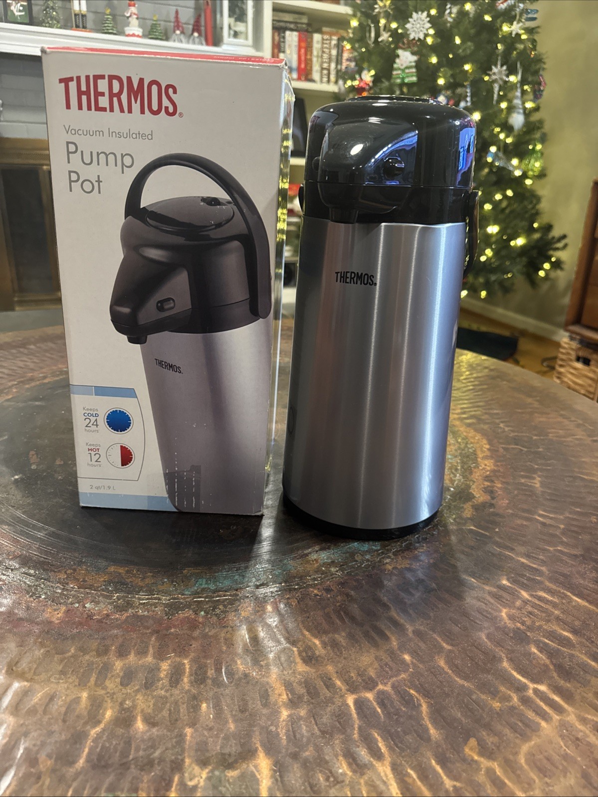 Pp1900m 24 Hr Hot 12 Hr Cold 2 Qt 1.90 L Glass Vacuum Insula