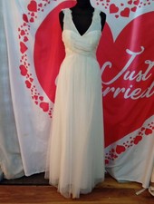 BNWT Wedding dress size 10 ivory tulle Monsoon, see measurement chart, Y