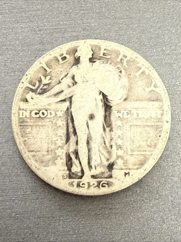 1926 S Standing Liberty Quarter Dollar 25C