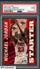 1997 Fleer Ultra Ultrabilities Starter #1 Michael Jordan Bulls HOF PSA 9 MINT