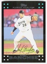 2007 Topps #250 Anibal Sanchez - NM+