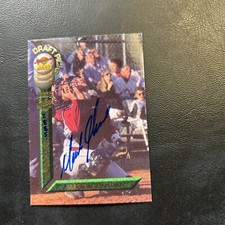 B10 Signature Rookies Draft Picks 1994 Autograph #25 Mark Johnson Chicago