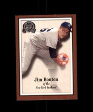 2000 FLEER GREATS OF THE GAME  NEW YORK YANKEES #66 JIM BOUTON