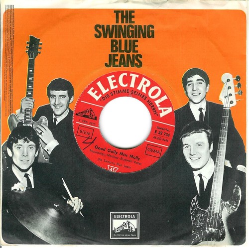 SWINGING BLUE JEANS " Das ist prima " ( German sung ) Single 7" ( m- ) - Bild 2 von 2