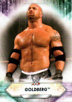Bill Goldberg WWE Pro Wrestling Trading Card Tops Wrestler WWF