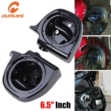 6.5" Speaker Pods Lower Vented Fairing Fit For 94-13 Harley Touring Street Glide