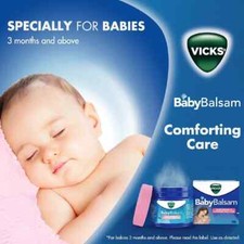 Vicks Baby Balsam 50g Moisturing  Soothing Baby Care 