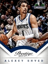 2013-14 Panini Prestige Alexey Shved Minnesota Timberwolves #155
