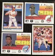 🔽( U SELECT CARDS ) 1991 O-pee-chee Premier Baseball Singles