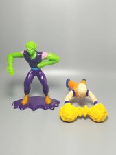 Vintage 2002 Piccolo Krillin 4" Toy Figure Set Dragonball Z Burger King DBZ