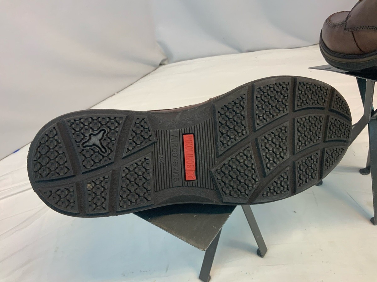 Pikolinos AIRgonomics Oxford Shoes Sz 8.5 Men 42 EU Brown Morocco