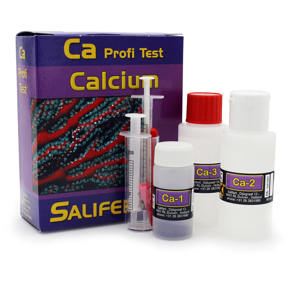 Salifert Calcium Aquarium Test Kit Marine & Freshwater Exp 8/2025