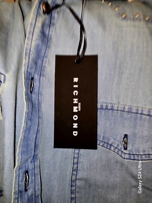 Herren Jeans Hemd, RICHMOND, XXL,Brand Neu,(orginal Preis 130  )