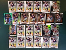 CALVIN ZIEGLER - Lot of (25) cards - Panini Bowman 2021-2022
