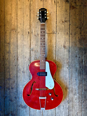 1961 Epiphone Century in Cherry finish with single P90 pick up | eBay