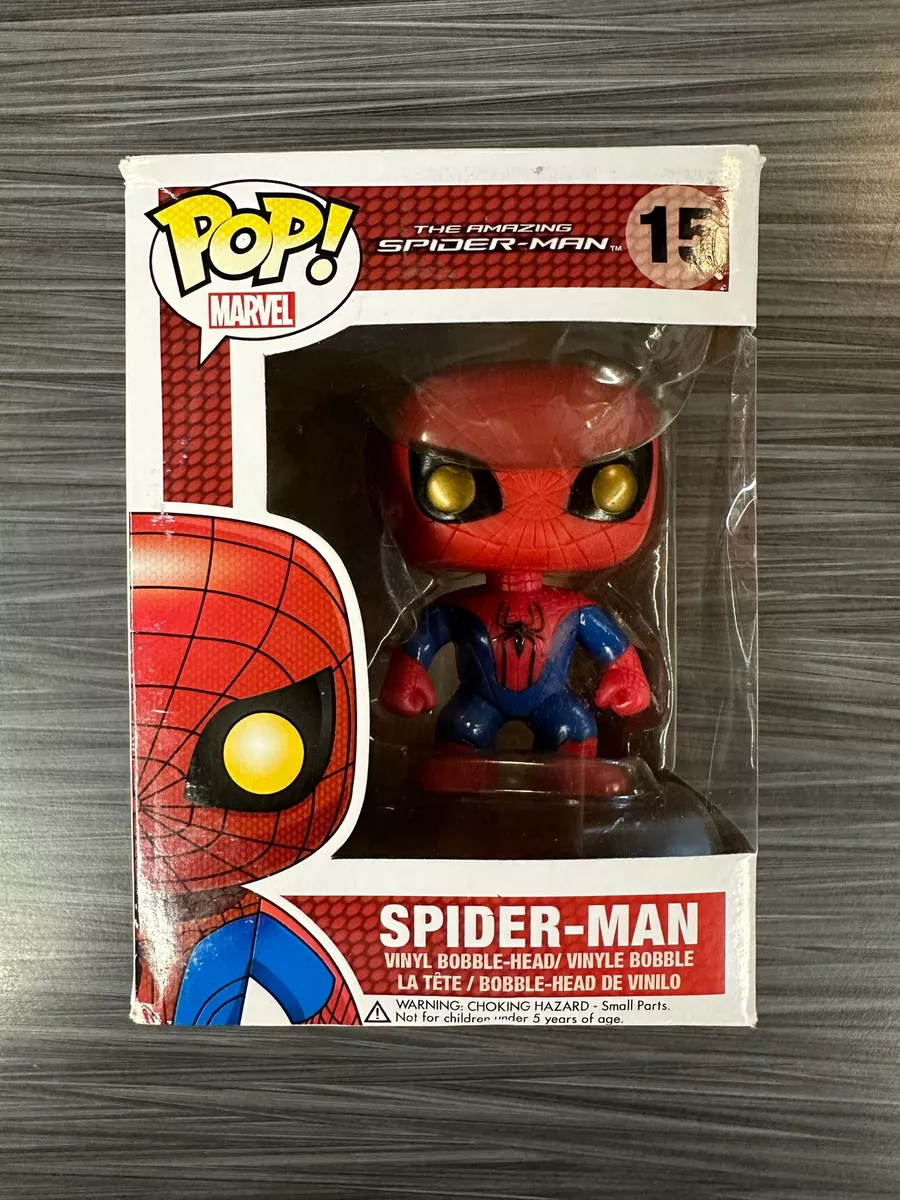 Funko POP! The Amazing Spider-Man: Spider-Man (Damaged Box) #15