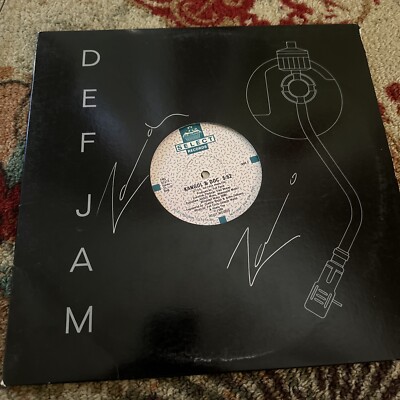 UTFO Full Force - Kangol & Doc We Work Hard (LP 1986) Select Records Autographed