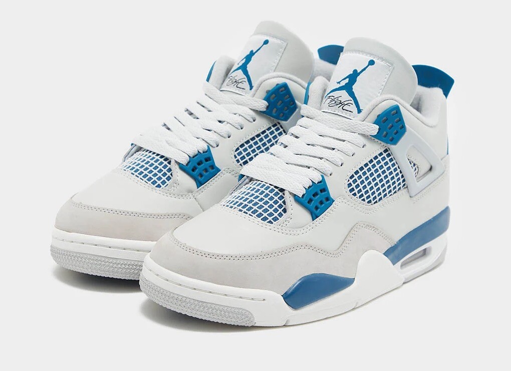 Nike Air Jordan 4 Retro Military Blue FV5029-141 Mens New | eBay Nike Air Jordan 4 Retro Military Blue FV5029-141 Mens New | eBay