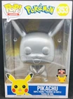Pokémon Funko Pop! #353 Pikachu Metallic Jumbo Vinyl 10” Target Con Exclusive