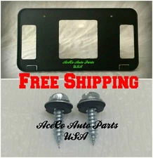 For 99-03 FORD F150 FRONT BUMPER LICENSE PLATE HOLDER TAG BRACKET 1999-2003