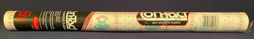 VINTAGE RUBBERMAID SHELF LINER - TACK BACK - VICTORIANA CAT - 3-YD. ROLL - NEW!