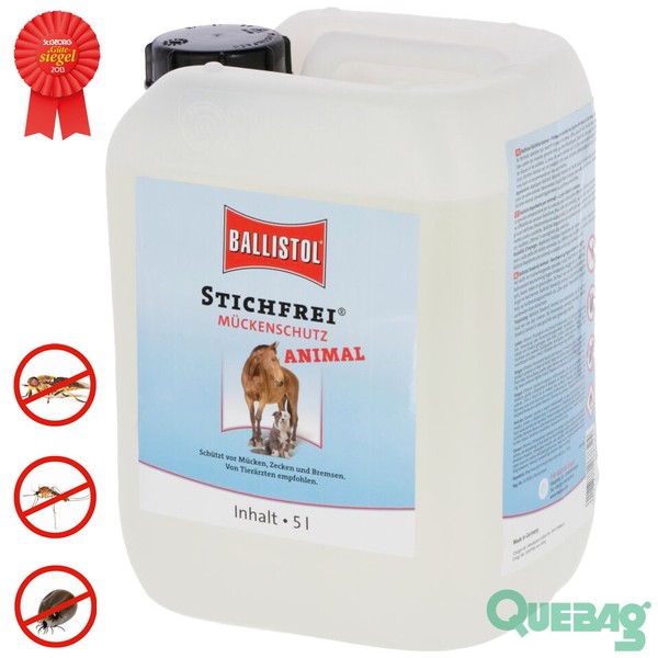 Ballistol Stichfrei Animal 5 L Top Pferde Bremsen Zecken Pferdebremsen MüCken-image