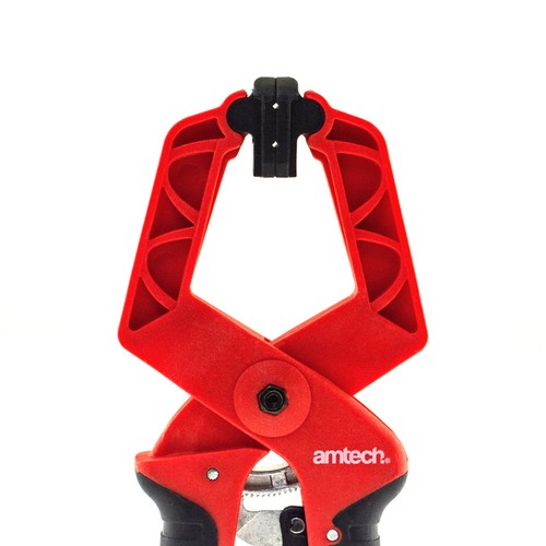 AMTECH Durable Spring Clamp Ratchet Soft Grip Non-Marking Jaw Opening Tool - Picture 9 of 12