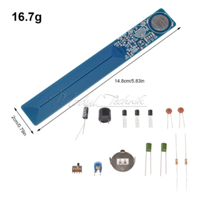 DC3-5V Simple Metal Detector Electronics Kit DIY Teaching Metal Detection Search