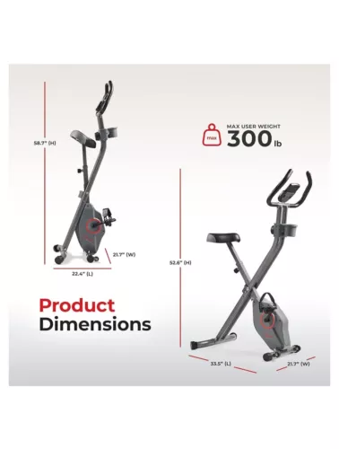 sunny health and fitness bike