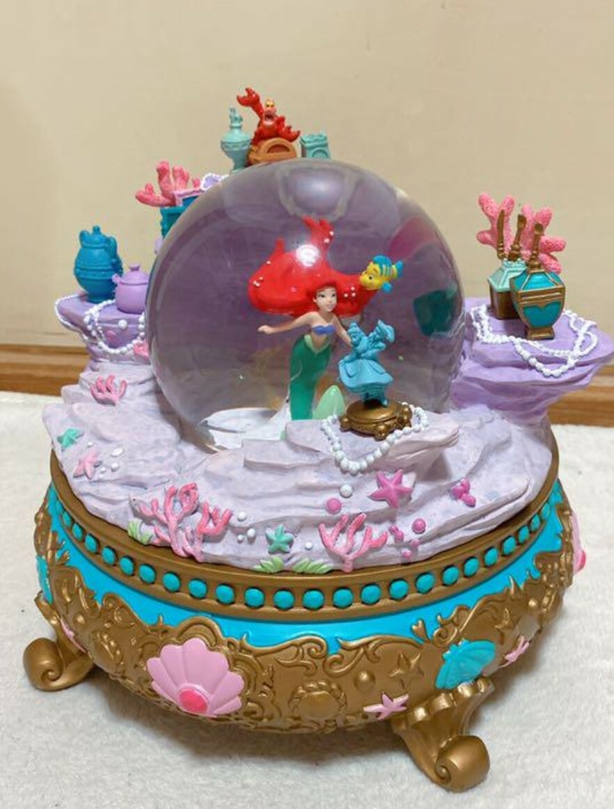 D23 Expo Japan 2018 Limited Disney Little Mermaid Ariel Snow Globe