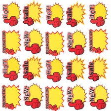 200PCS Tags Blank Star Shape Sign Blank Star Shape Retail Tags Retail