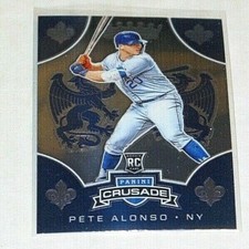 2019 Panini Crusade #1 Pete Alonso (RC)