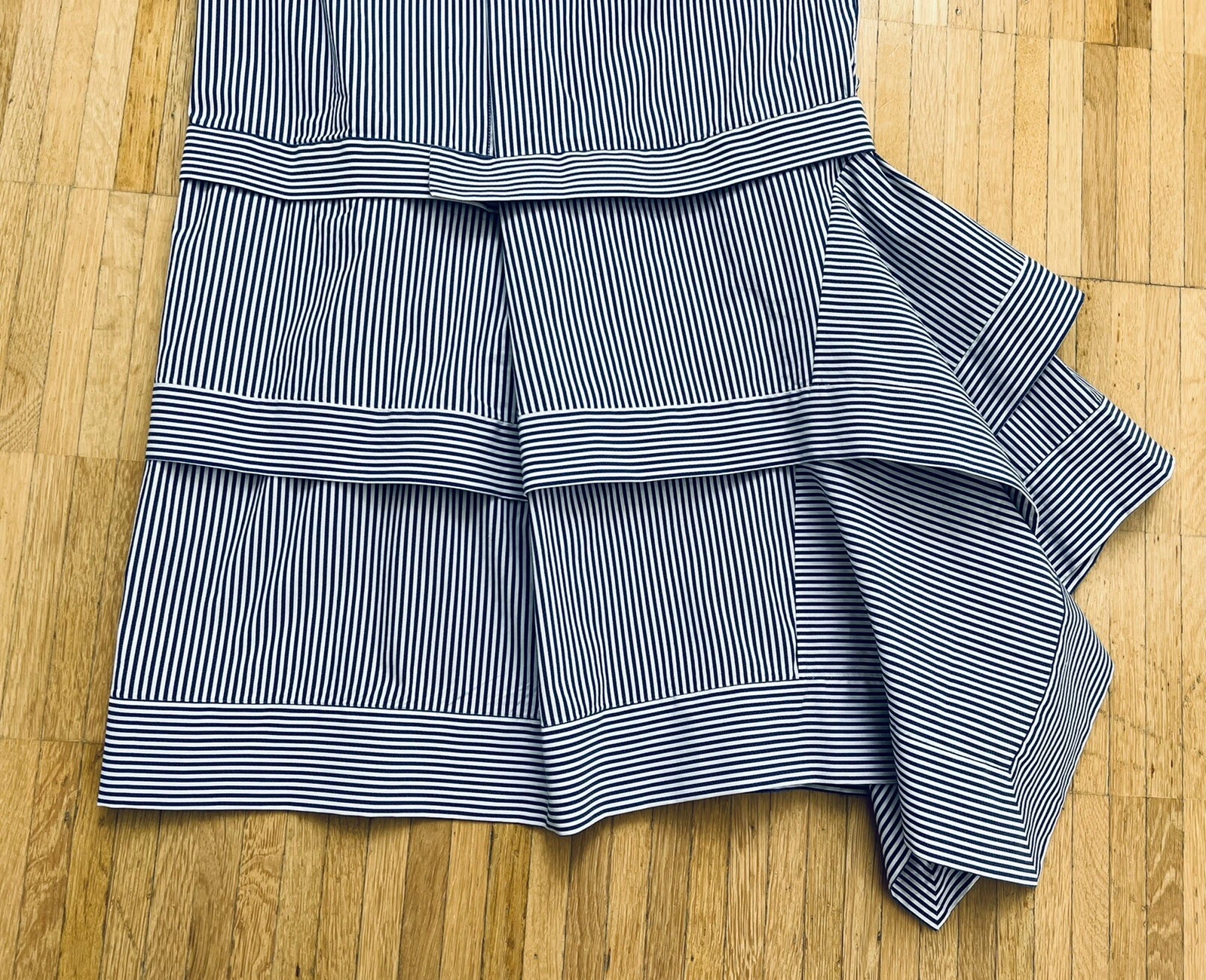 DSQUARED2 Orig. Camicia abito DSQUARED blu bianco a righe taglia 40 34 NP650 €