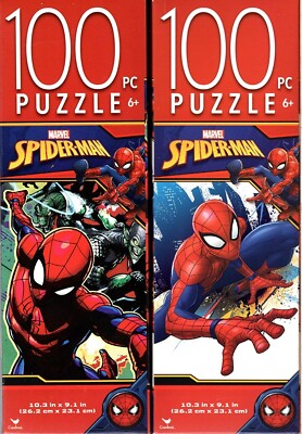 Marvel Spider - Man - 100 Piece Jigsaw Puzzle (Set of 2) - v6 | eBay