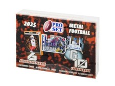 2025 Pro Set Metal Football Hobby Box