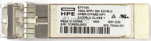 E7Y10A HPE 16GB SFP+ SW XCVR TRANSCEIVER FOR HPE 3PAR - Photo 2/8