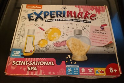 Nickelodeon Experimake SCENT-SATIONAL SPA UNBENUTZT SHAMPOO BADEBOMBE KÖRPERWÄSCHE