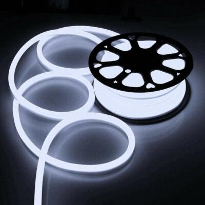 110V 50ft Flexible LED Neon Rope Strip Light Waterproof for Party Home Bar Decor