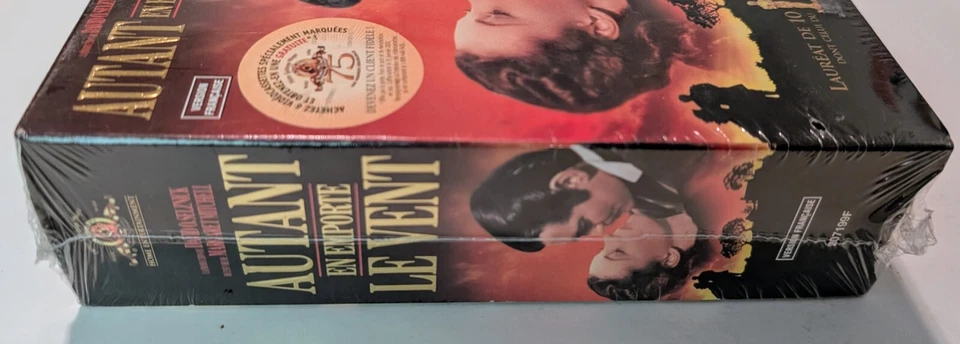 Autant en Emporte le Vent (1939) - NTSC - French - 2x VHS SEALED - Image 2 of 4