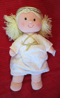 Vintage Gibson Greetings Soft ANGEL Doll Blonde w/Gold Halo & Wings Christmas — photo 8