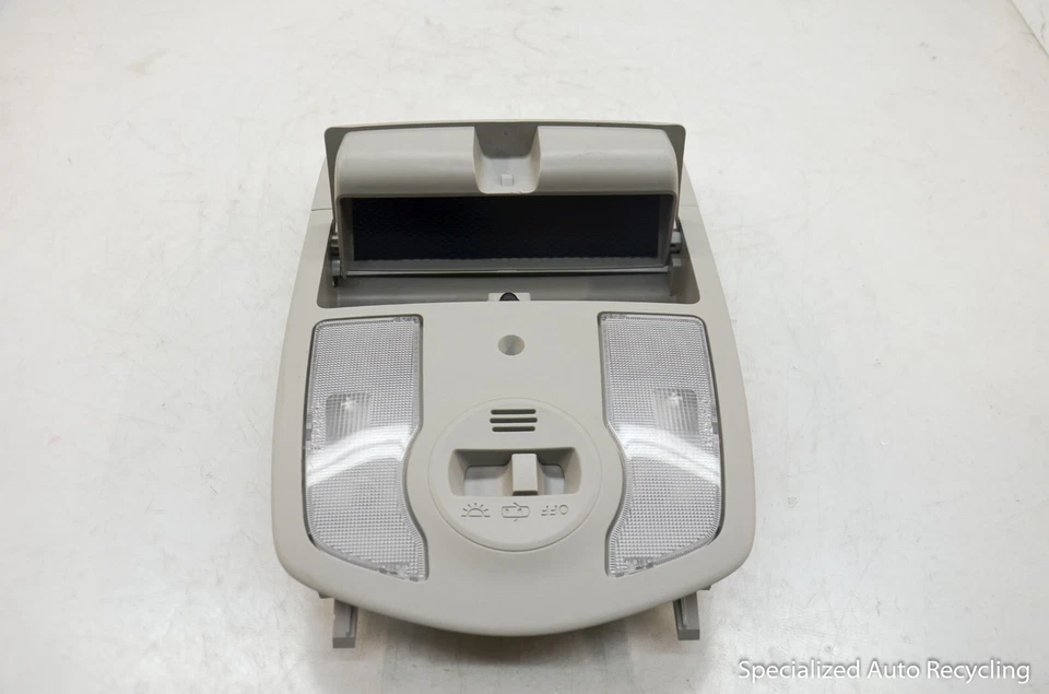 2012 TOYOTA PRIUS FRONT UPPER OVERHEAD ROOF READING MAP DOME LIGHT LAMP GRAY OEM - Изображение 3 из 4