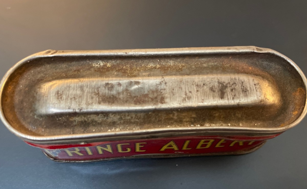 Vintage Prince Albert Match Safe Tin Tobacco | eBay
