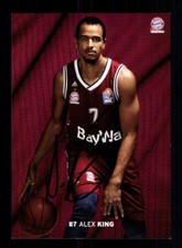 Alex King Autogrammkarte Original Signiert Baskettball + A 197780